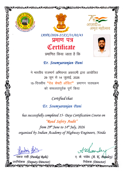 Kalinga Konsult credential document 2